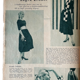 Kerstin som tonårsmannekäng